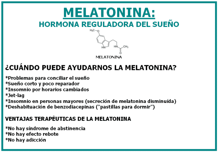 La melatonina puede ayudarnos en multitud de problemas con el sueño